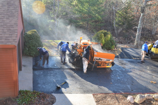 A&A Paving replacing driveway Falmouth, MA